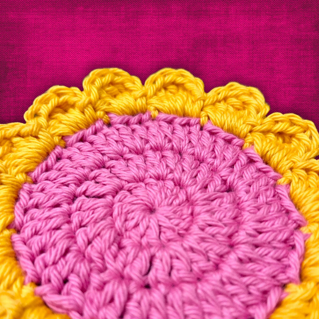 Bright Flower Coasters