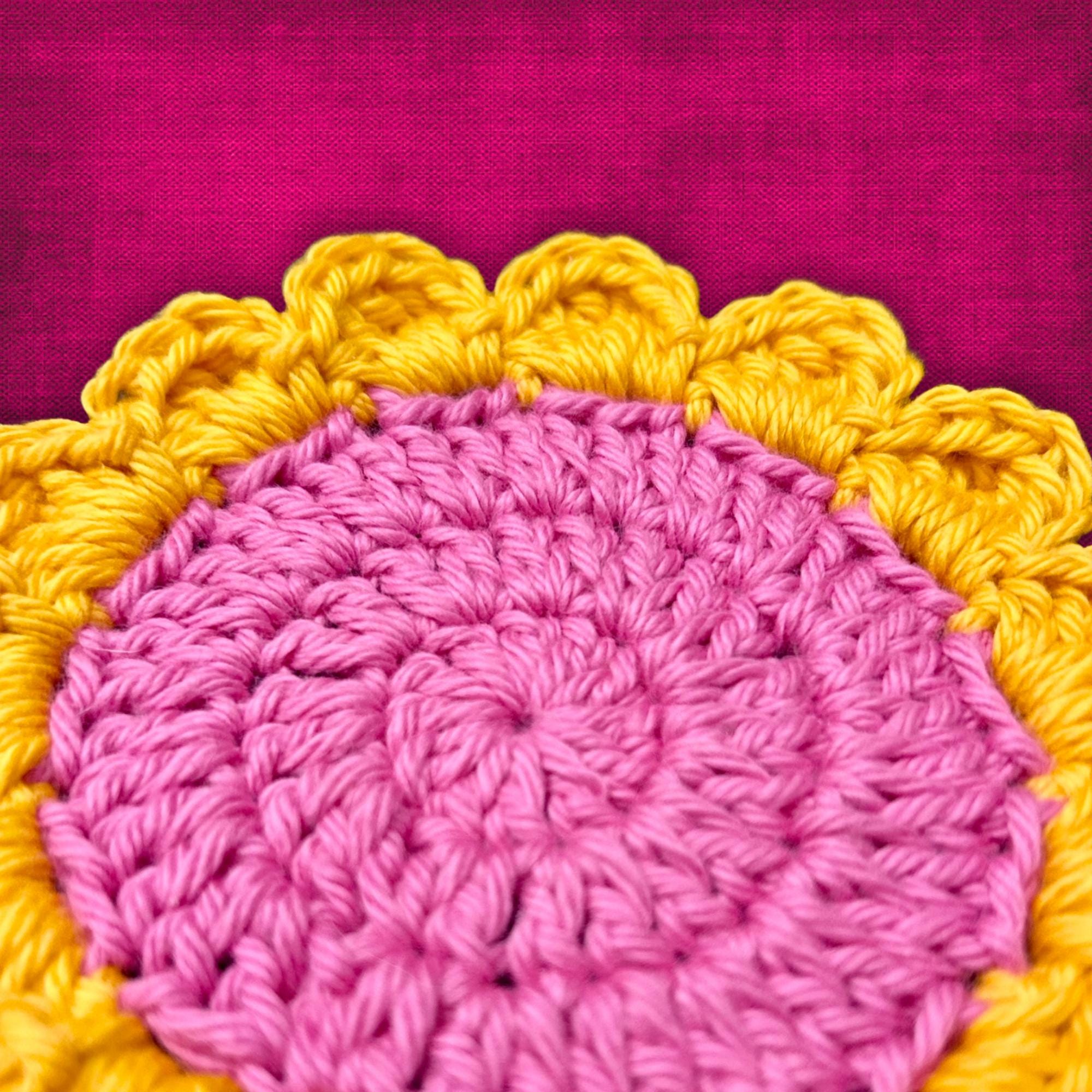 Bright Flower Coasters