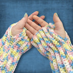 Adult L/XL Pastel Wrist Warmers