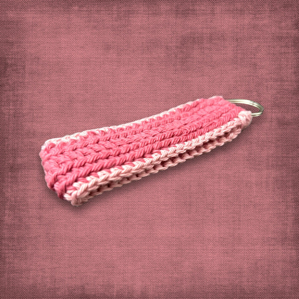 Pink Wristlet Keychain