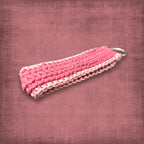 Pink Wristlet Keychain