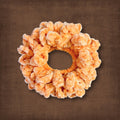 Summer Peach Scrunchie