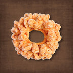 Summer Peach Scrunchie