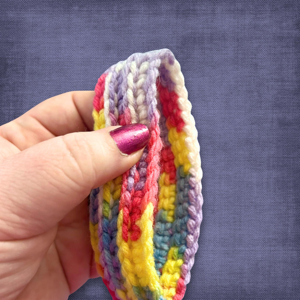 Colorful Spring Wristlet Keychain