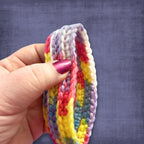 Colorful Spring Wristlet Keychain