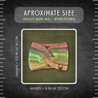 M/L Adult Earth Tone Ear Warmer