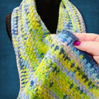 Lime Cloud Long Scarf