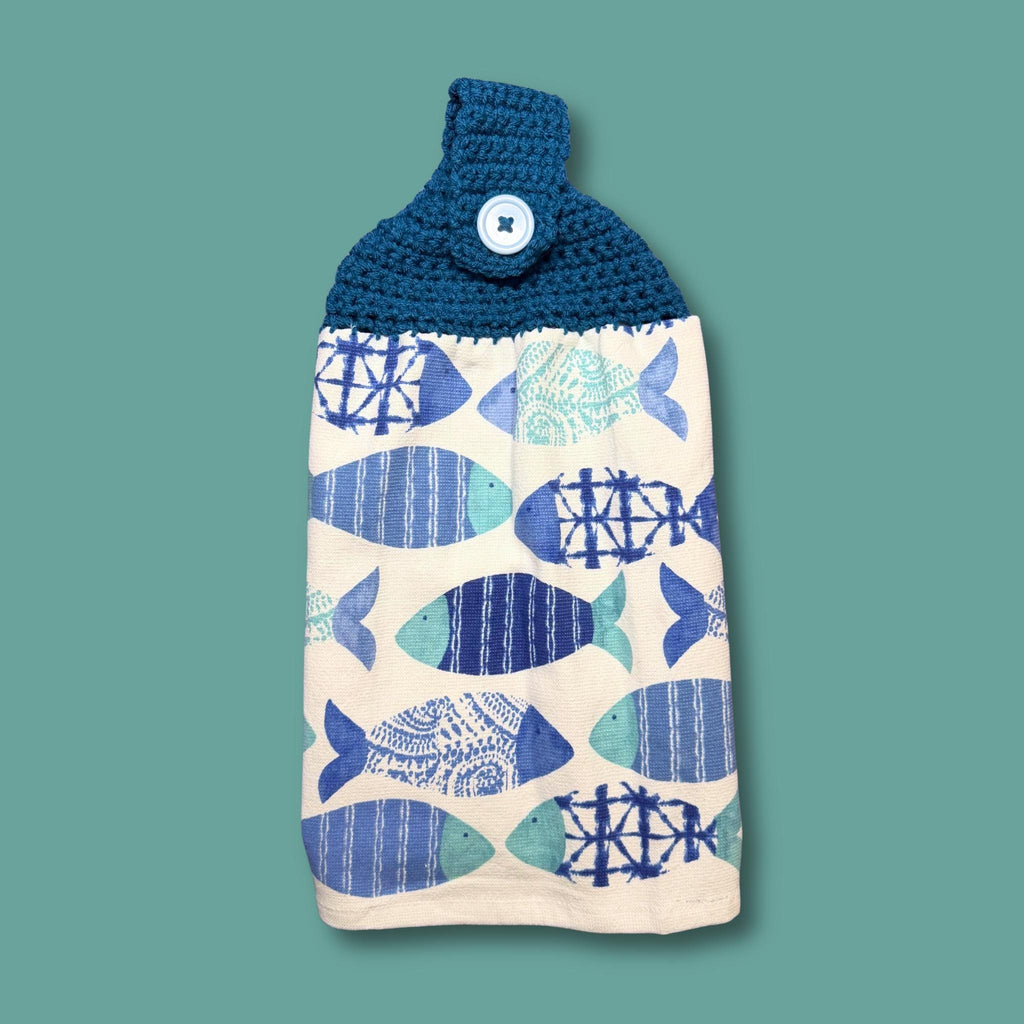 Blue Fish Kitchen Towel