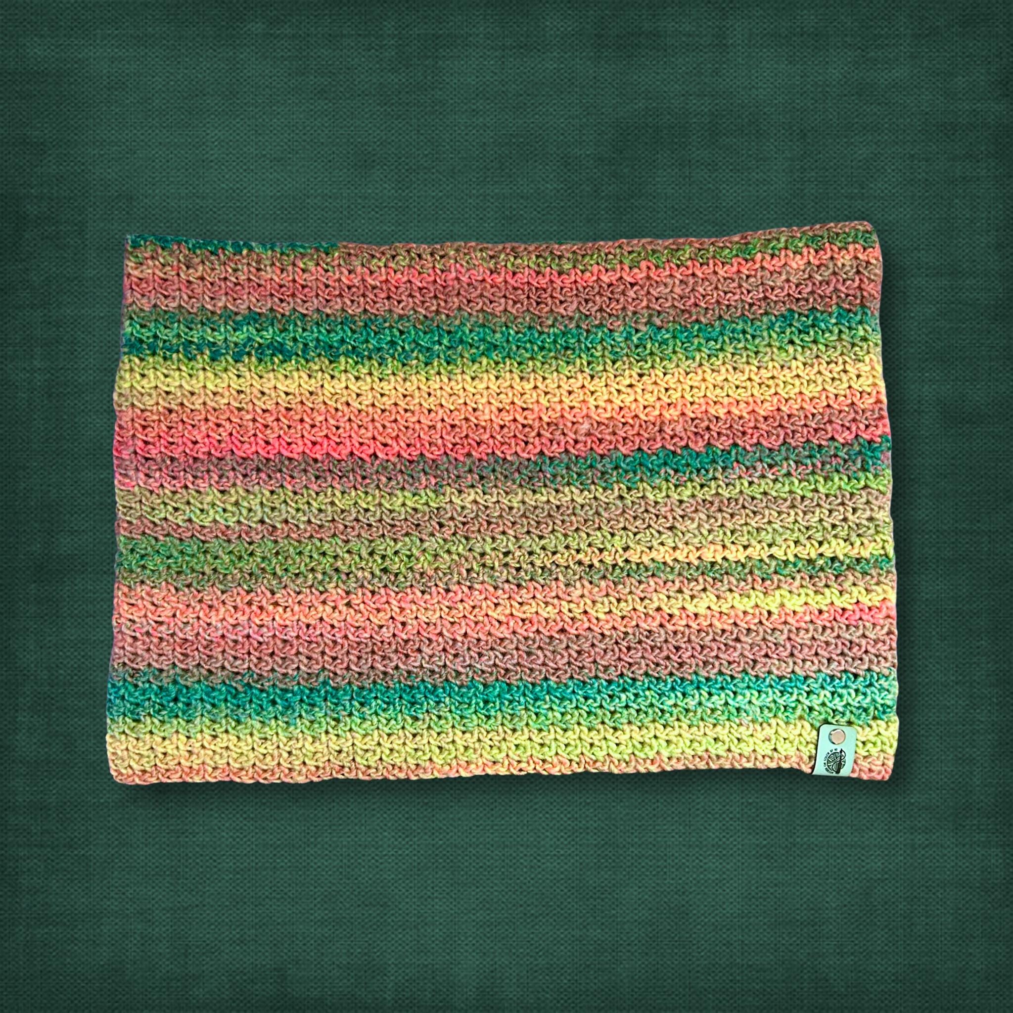 Citrus Infinity Scarf Cowl