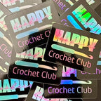 3″ Holo Sticker Happy Hooker