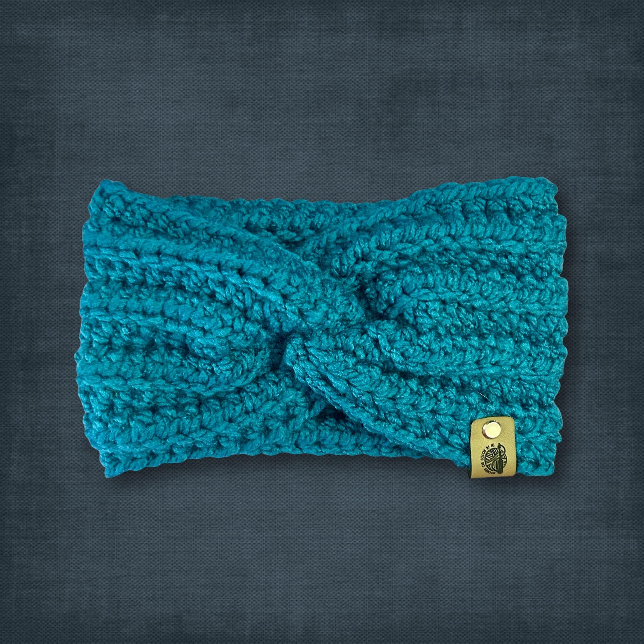 Adult M/L Deep Blue Ear Warmer
