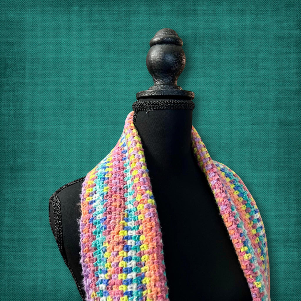Softest Multicolor Infinity Scarf
