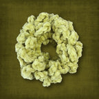 Garden Green Velvet Scrunchie