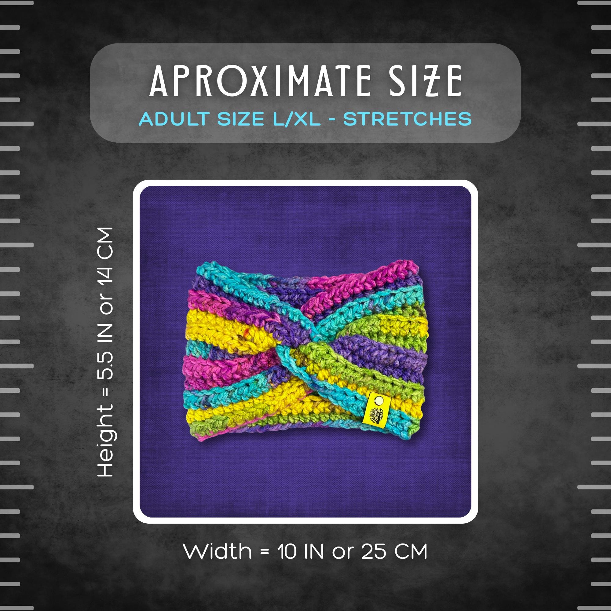Adult L/XL Bright Ear Warmer