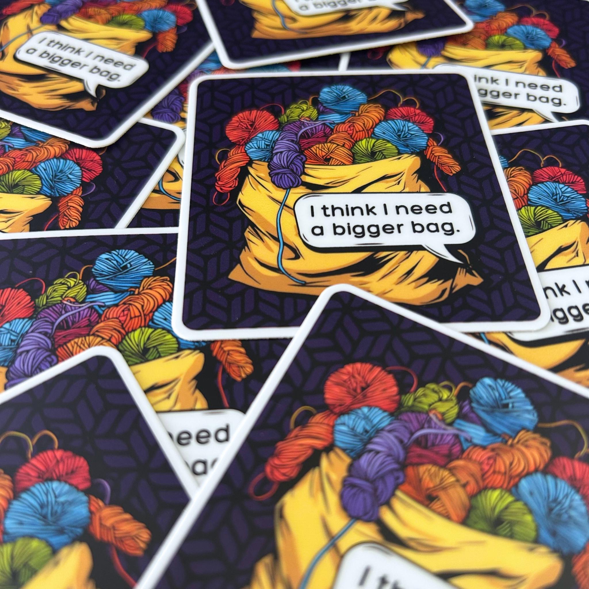 3″ Sticker Bigger Bag