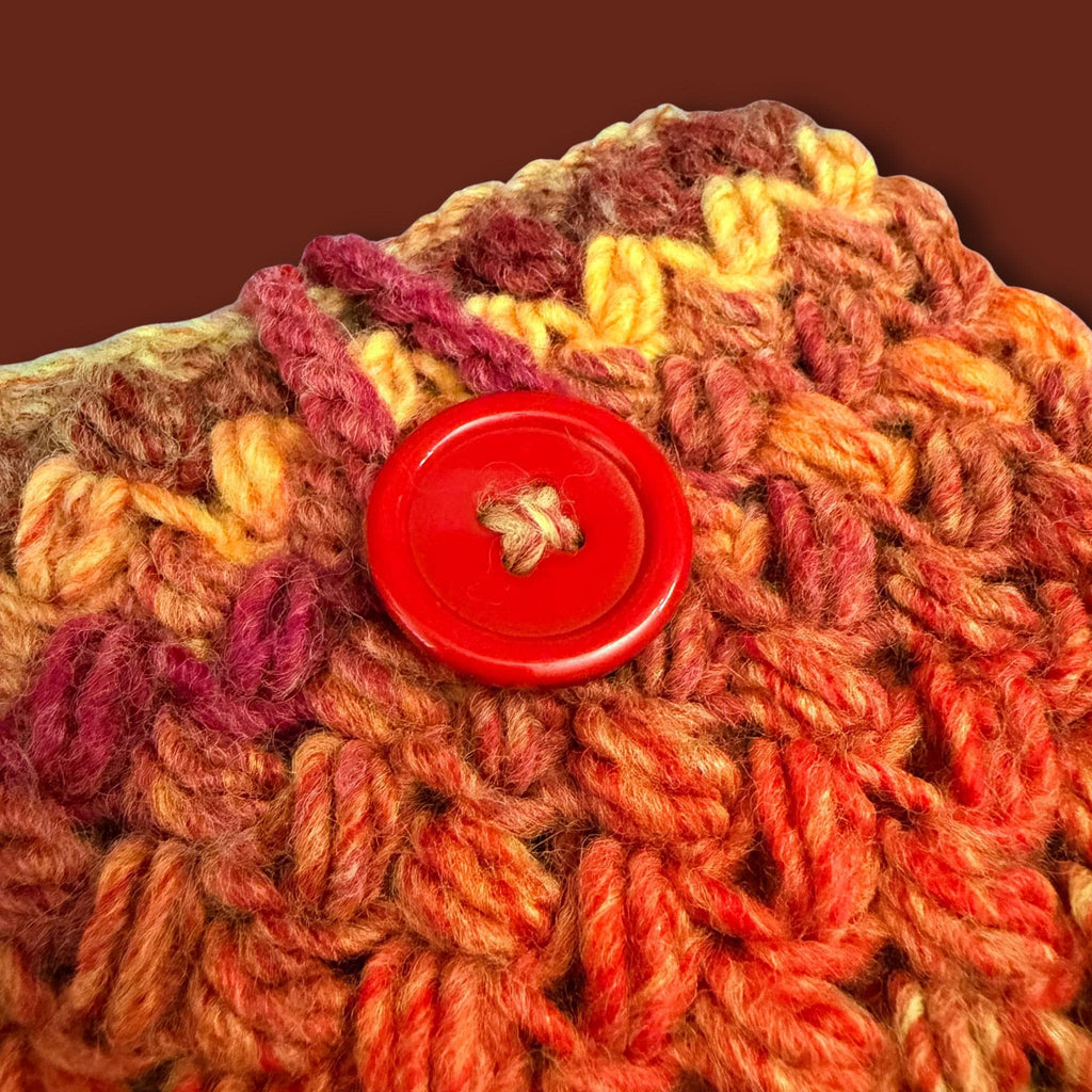 Fire Orange Nook / Kindle E-Reader Sleeve