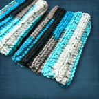 Adult L/XL Teal Wrist Warmers