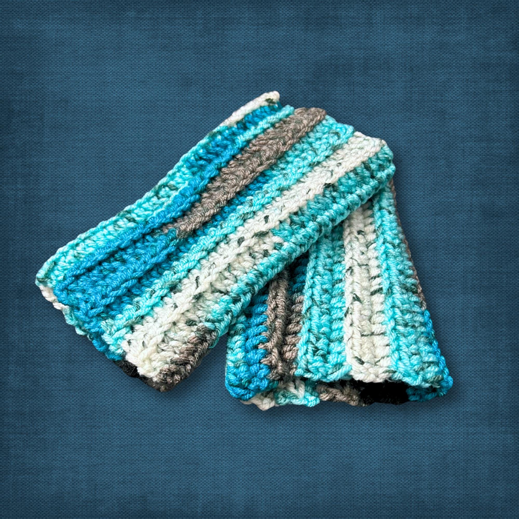 Adult L/XL Teal Wrist Warmers