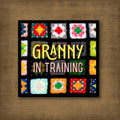 3" Matte Sticker Granny in Training