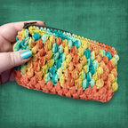 Autumn Leaf Zippered Clutch