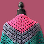 Colorful Soft Summer Shawl