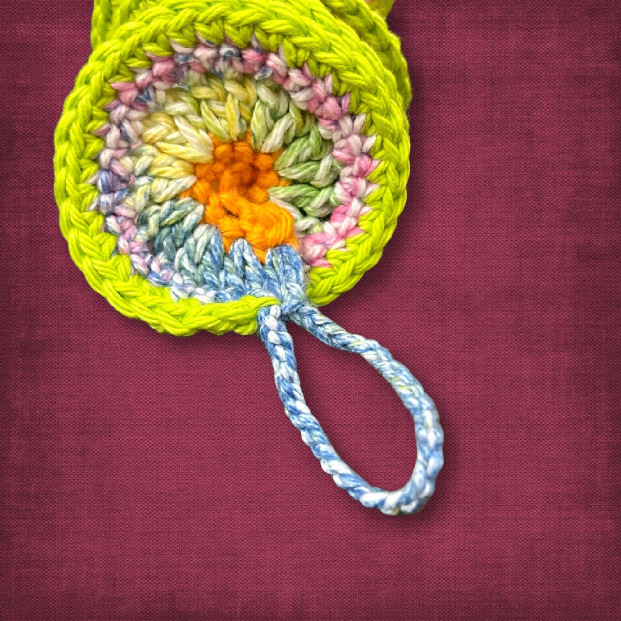 Medium Lime Wind Spinner