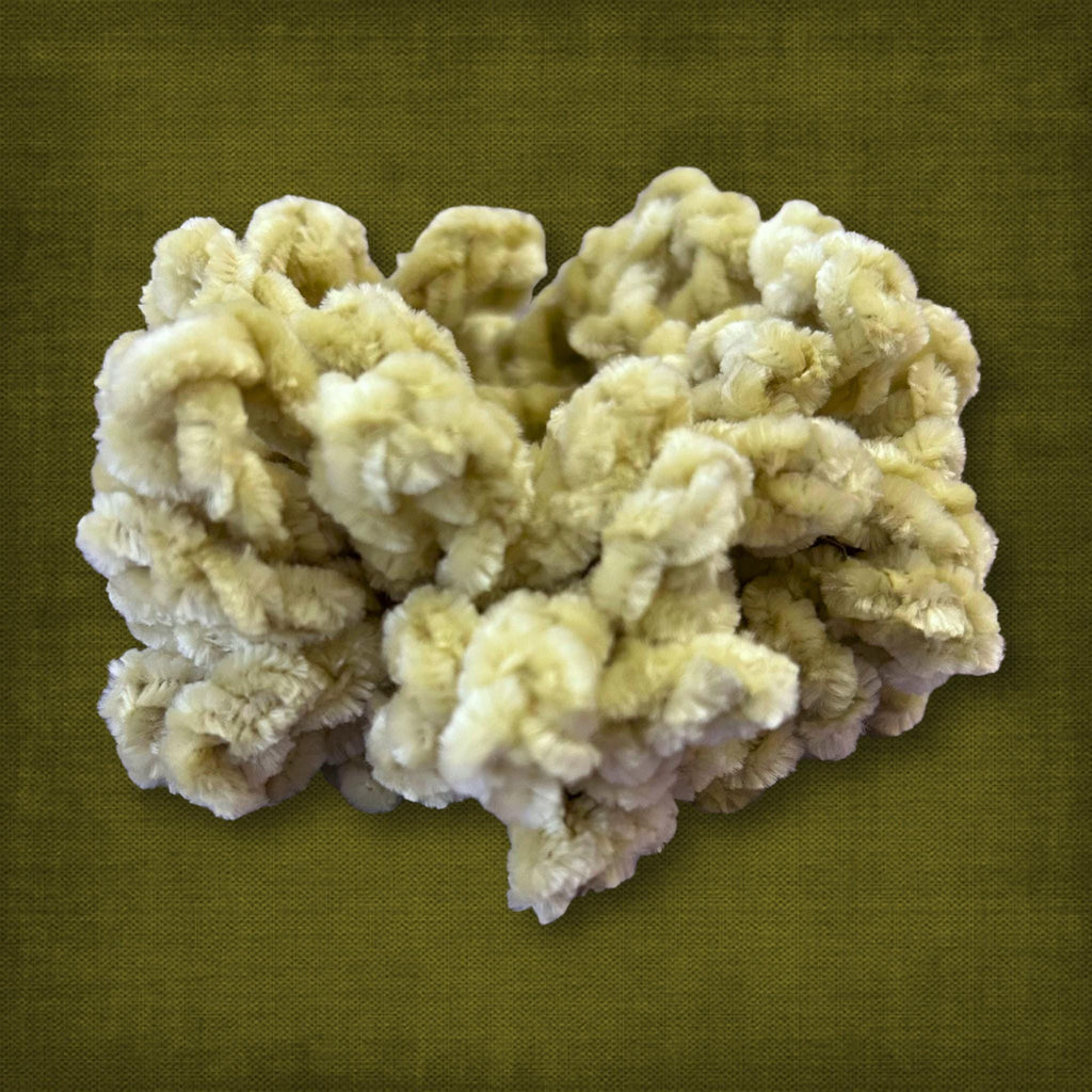 Garden Green Velvet Scrunchie