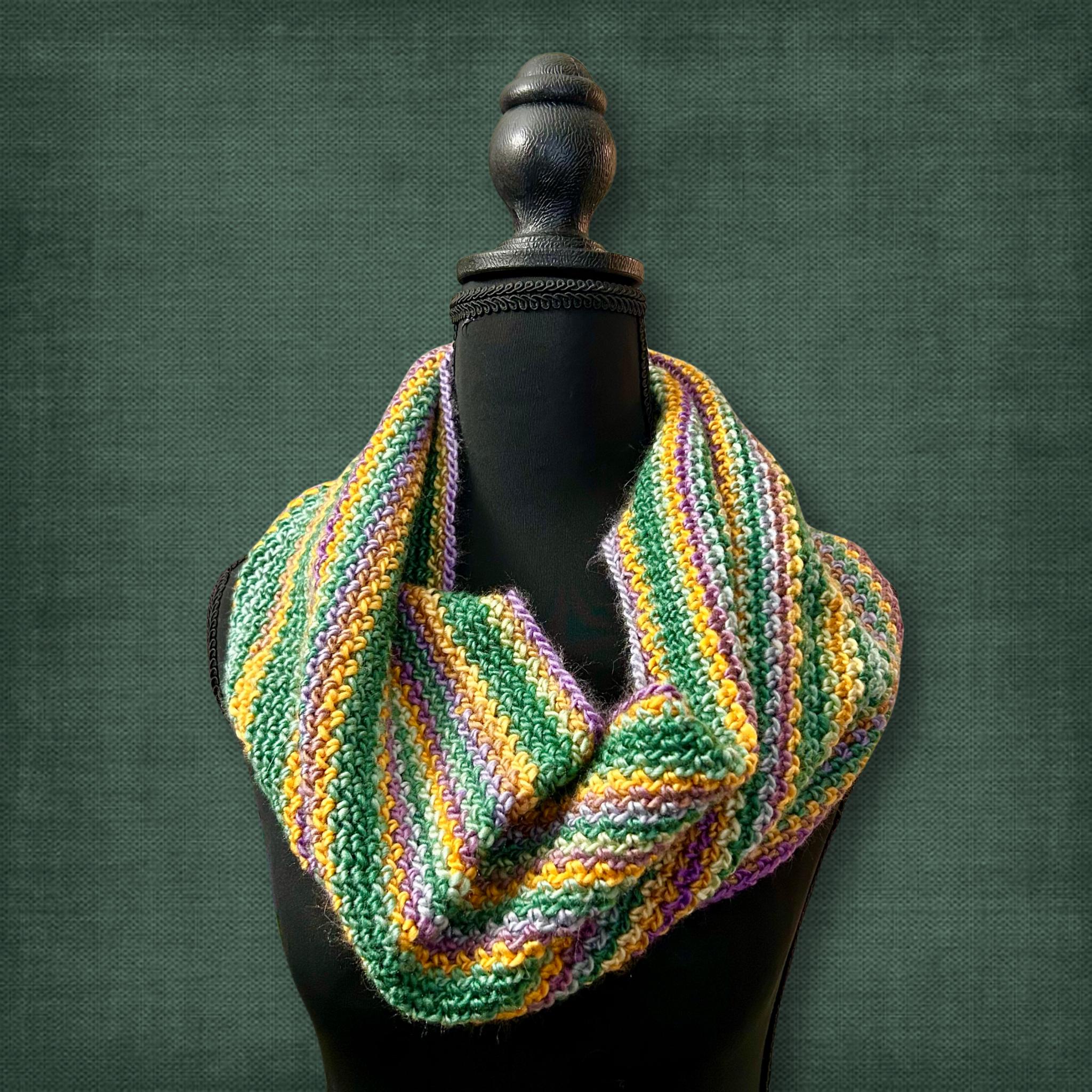 Wildflower Field Infinity Scarf