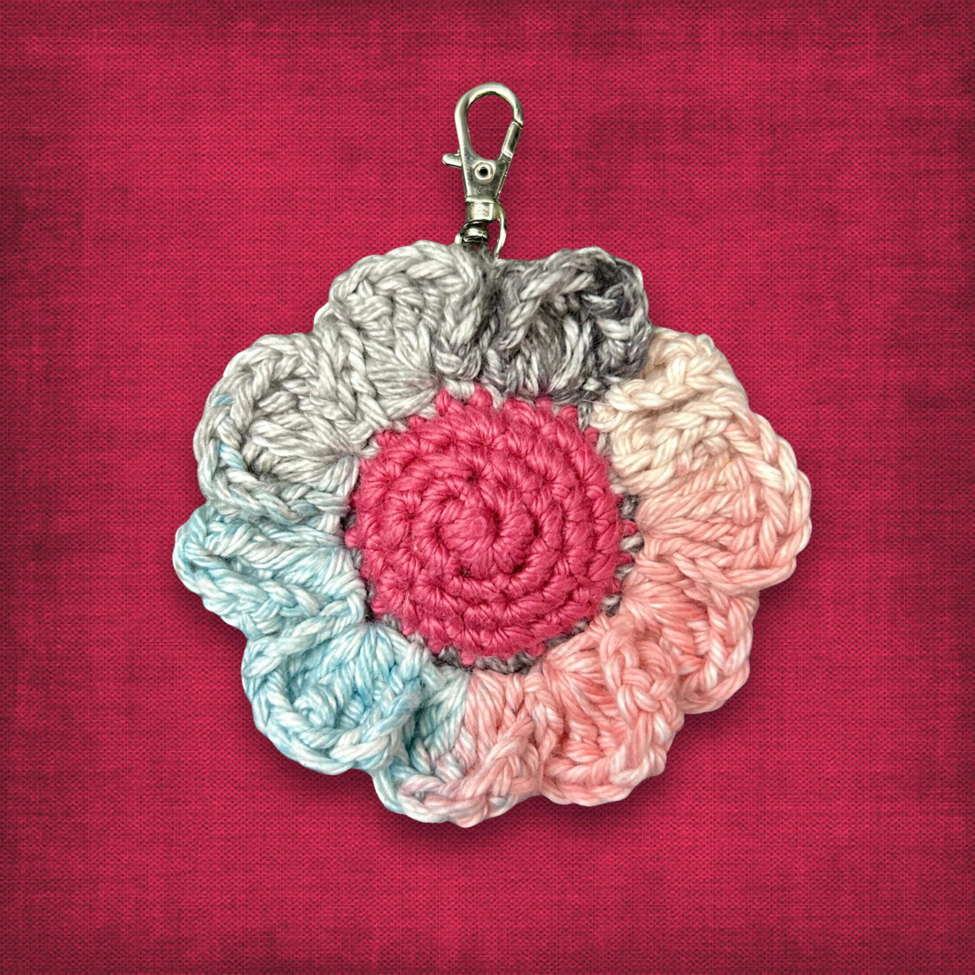 Spring Flower Bag Charm