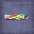 Colorful Spring Wristlet Keychain