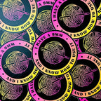 3" Matte Sticker 9mm
