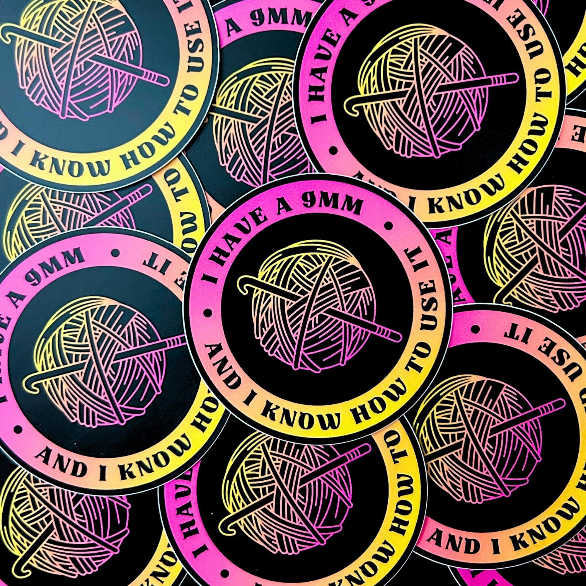3" Matte Sticker 9mm