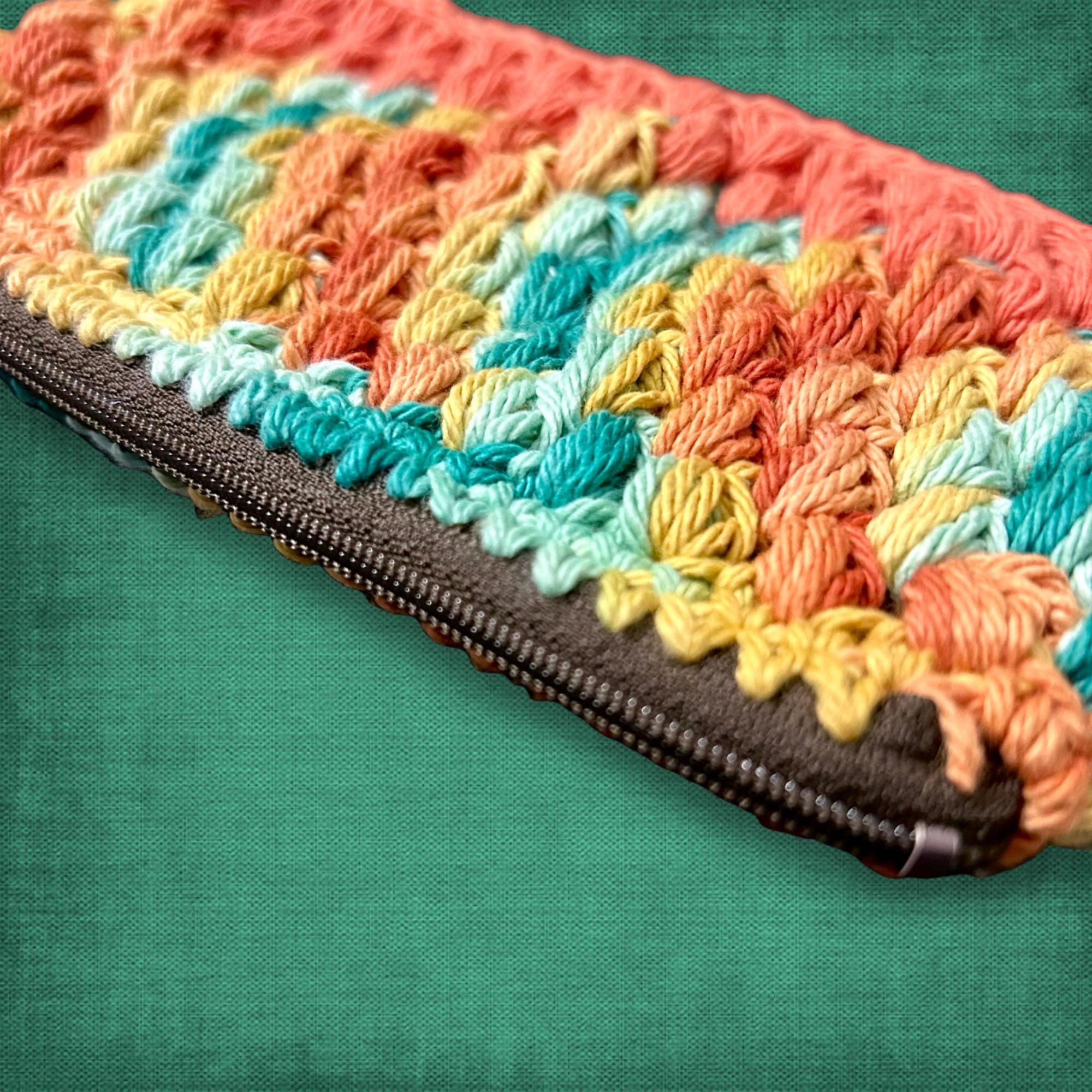 Autumn Leaf Zippered Clutch