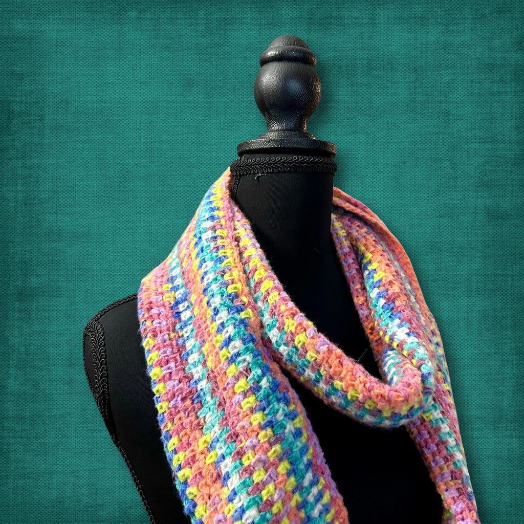 Softest Multicolor Infinity Scarf
