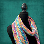 Softest Multicolor Infinity Scarf