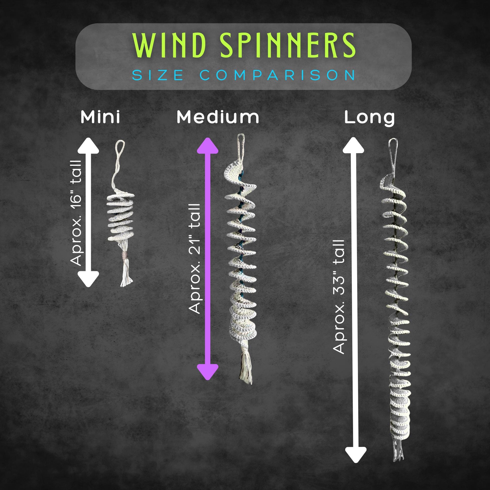 Medium Lime Wind Spinner