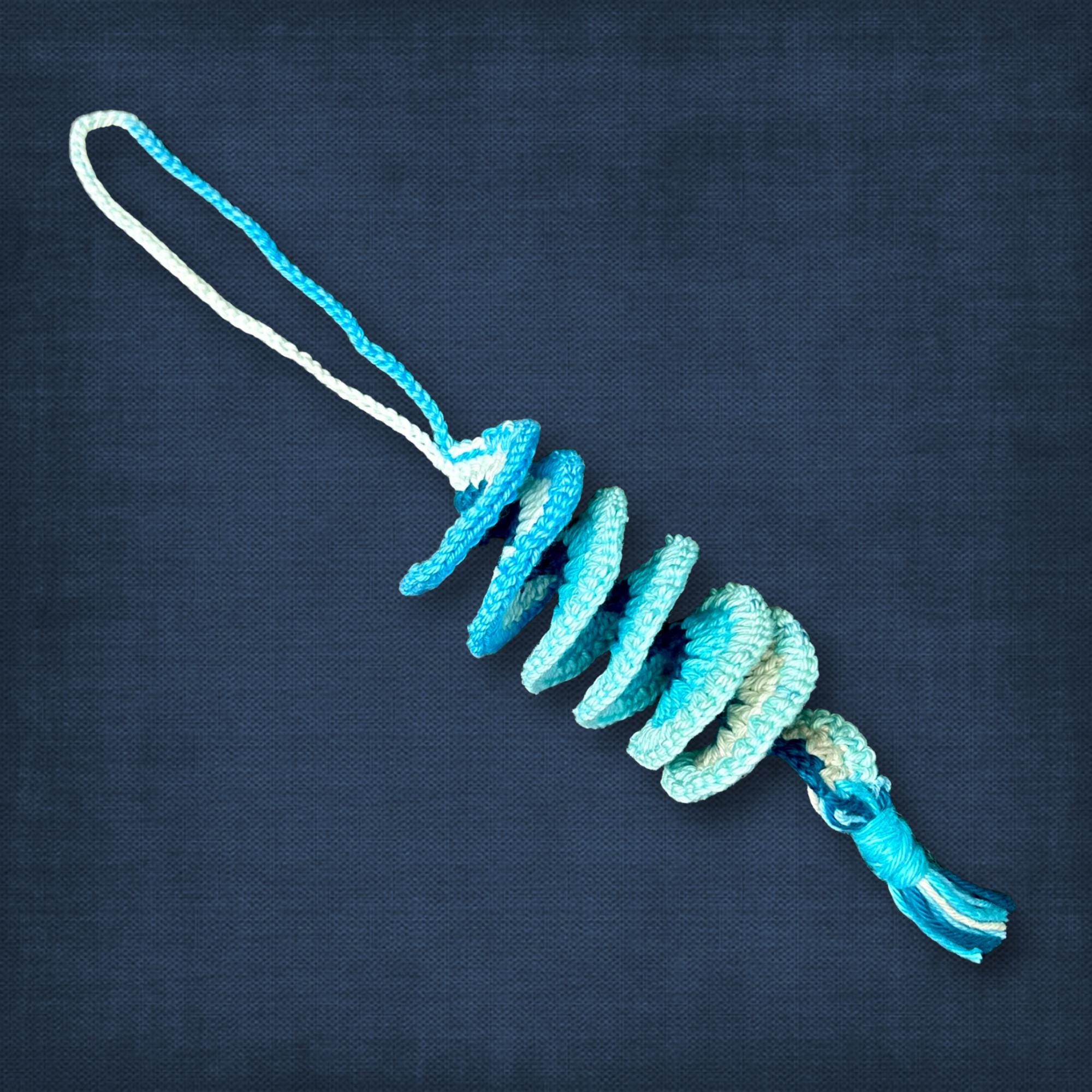 Blue Spinner Cat Toy