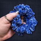 Blue Velvet Scrunchie