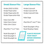 Mermaid Nook / Kindle E-Reader Sleeves