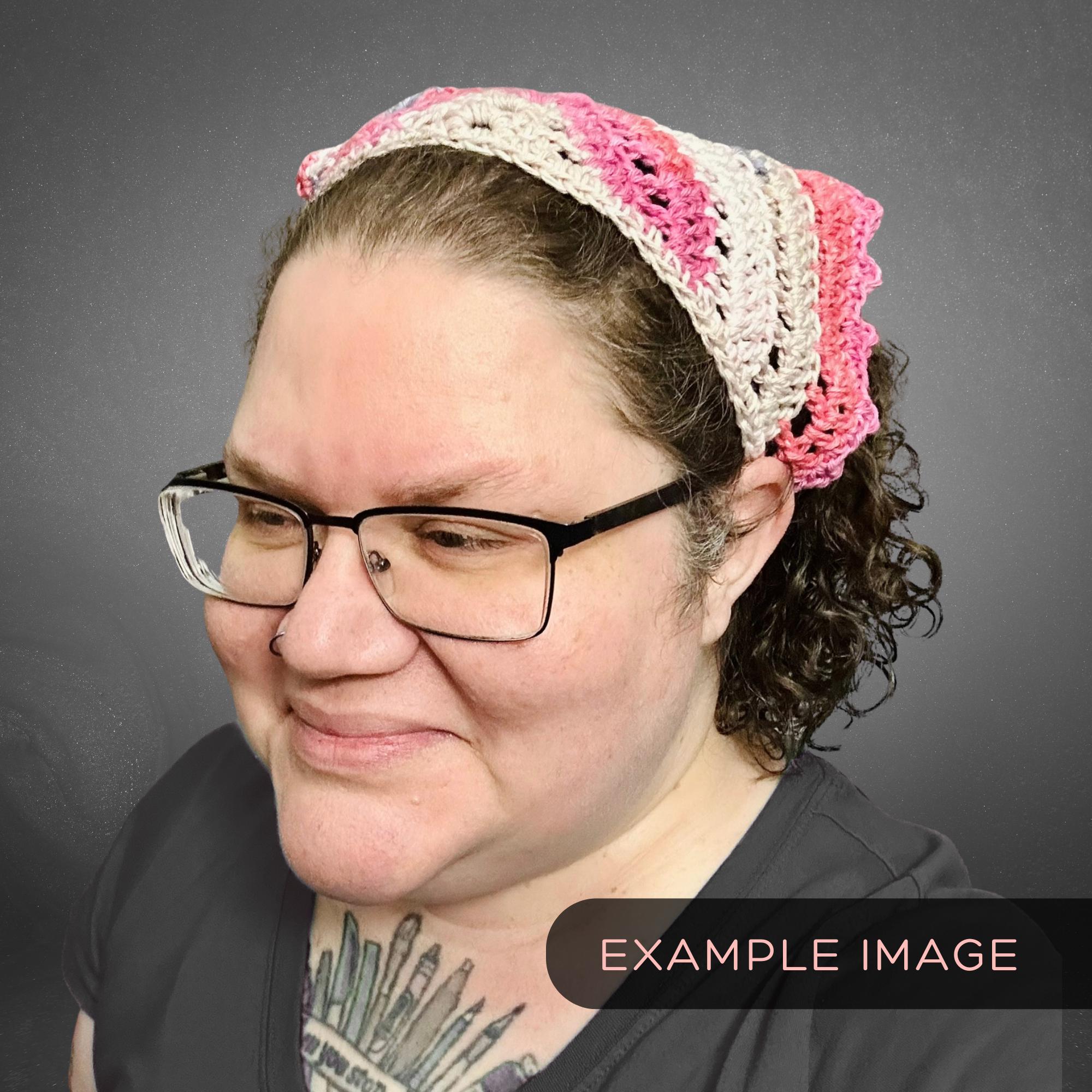 Pink Love Note Bandana