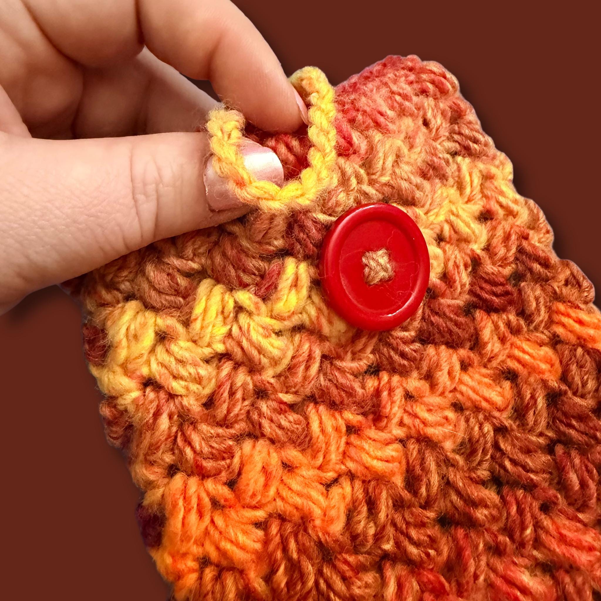 Fire Orange Nook / Kindle E-Reader Sleeve