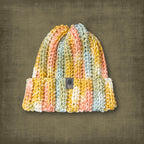 Adult L/XL Precious Metals Ribbed Beanie