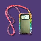 Rainbow Crossbody Phone Bag