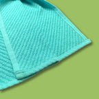 Retro Teal Blue Towel