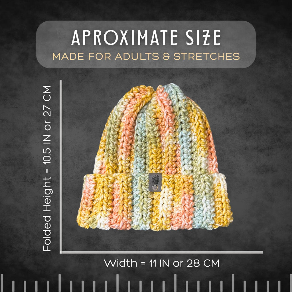 Adult L/XL Precious Metals Ribbed Beanie