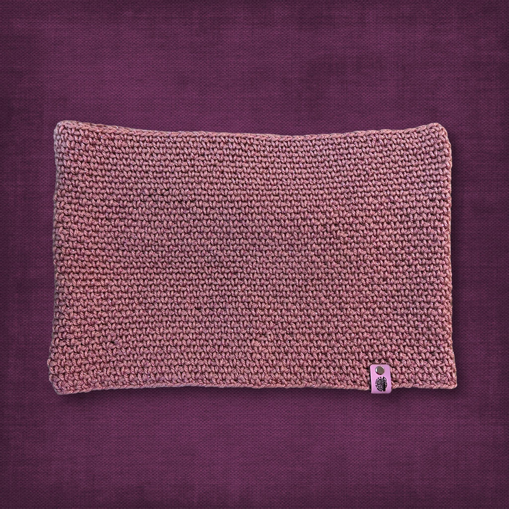 Shimmer Rose Pink Cowl