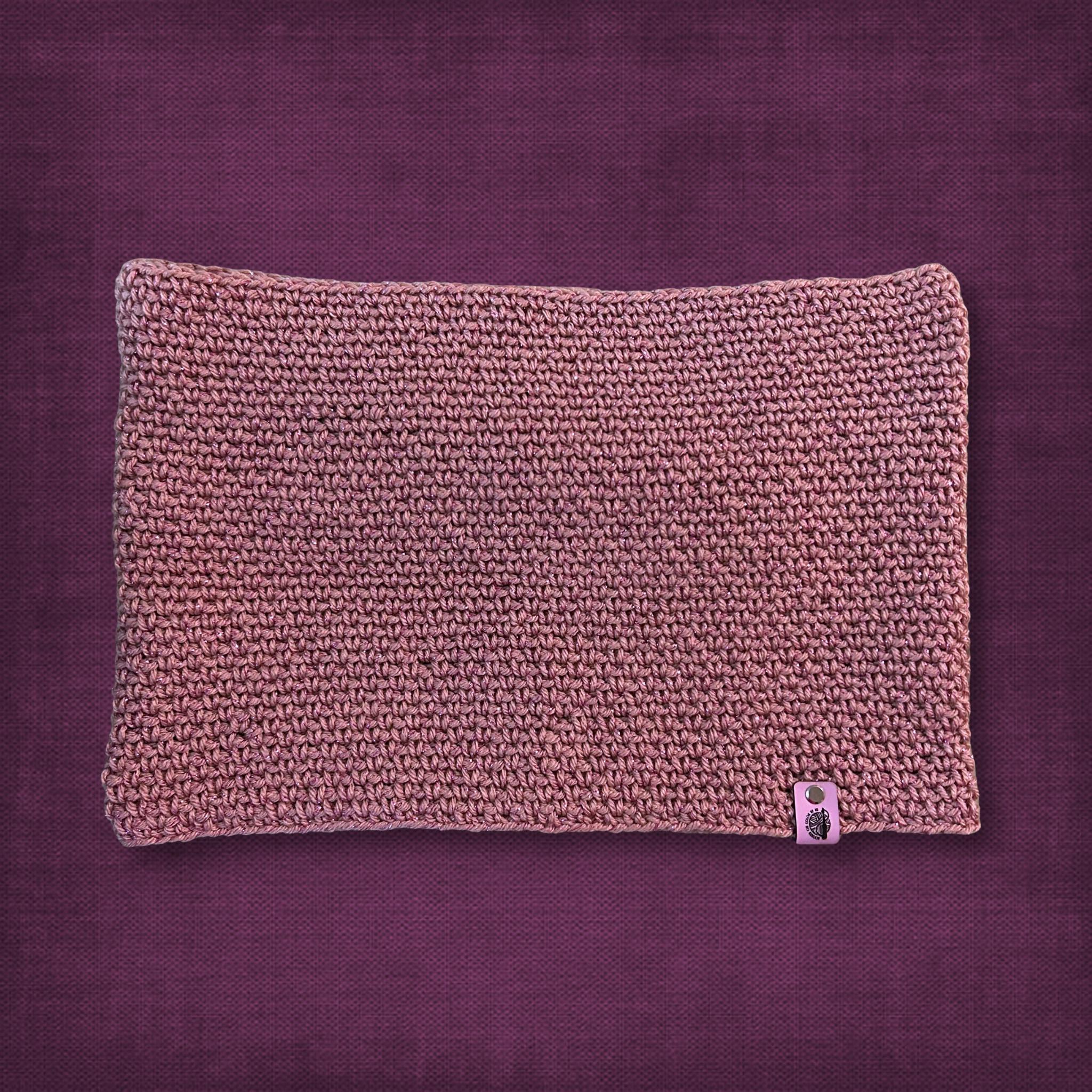 Shimmer Rose Pink Cowl