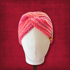 M/L Pink Lava Ear Warmer
