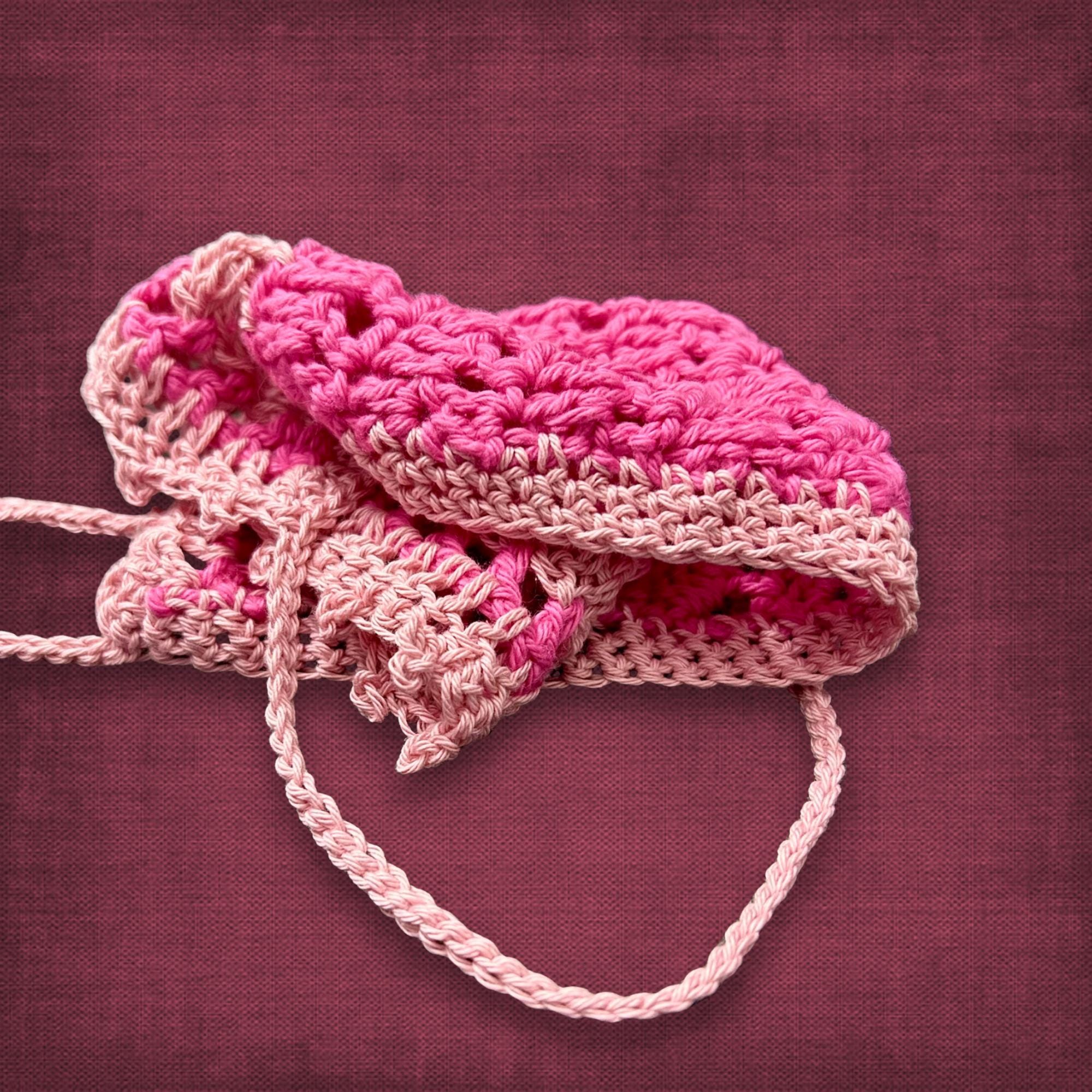 Two Tone Pink Bandana