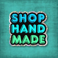 3″ Glitter Sticker Handmade